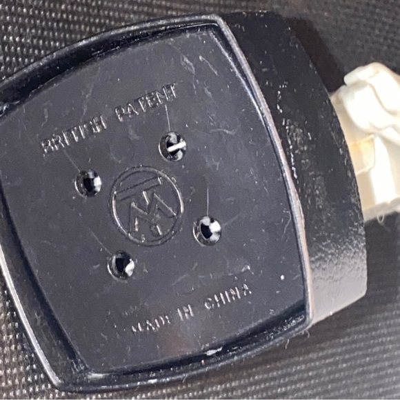 Push Puppet Space Gray Robot Toy British Patent 1970s TM Vintage - Picture 7 of 7